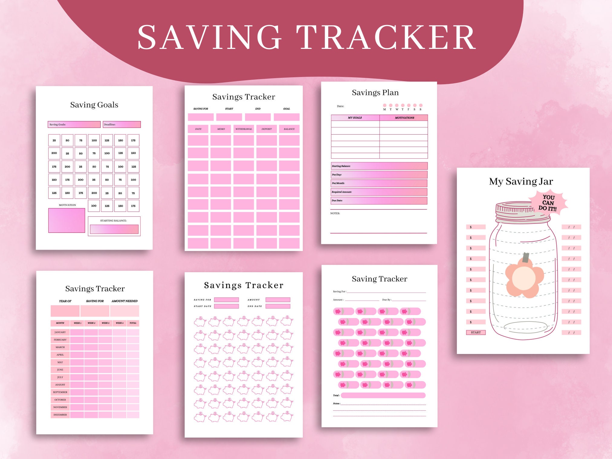 Budget Planner Printable Budget Binder Budget Planner Etsy Canada
