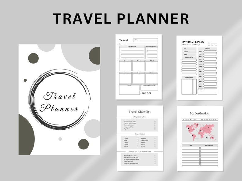 ADHD Adult Planner, ADHD Planner Printable, ADHD Productivity Planner ...