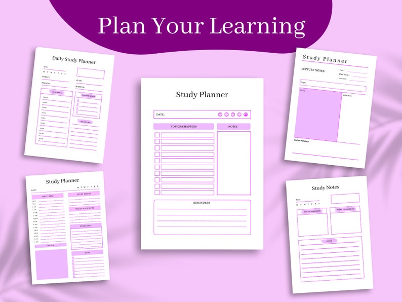 Student Planner Printable Study Planner Printable College Student student-planner-printable-study-planner-printable-college-student