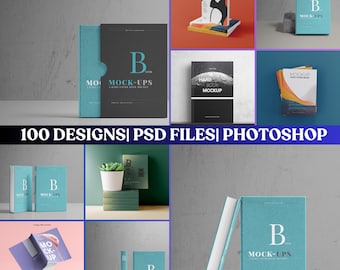 Book mockup bundle, Book mockup psd, books mockup, book cover mockup, book cover design, book mockup psd, 100 in 1 book mockup bundle