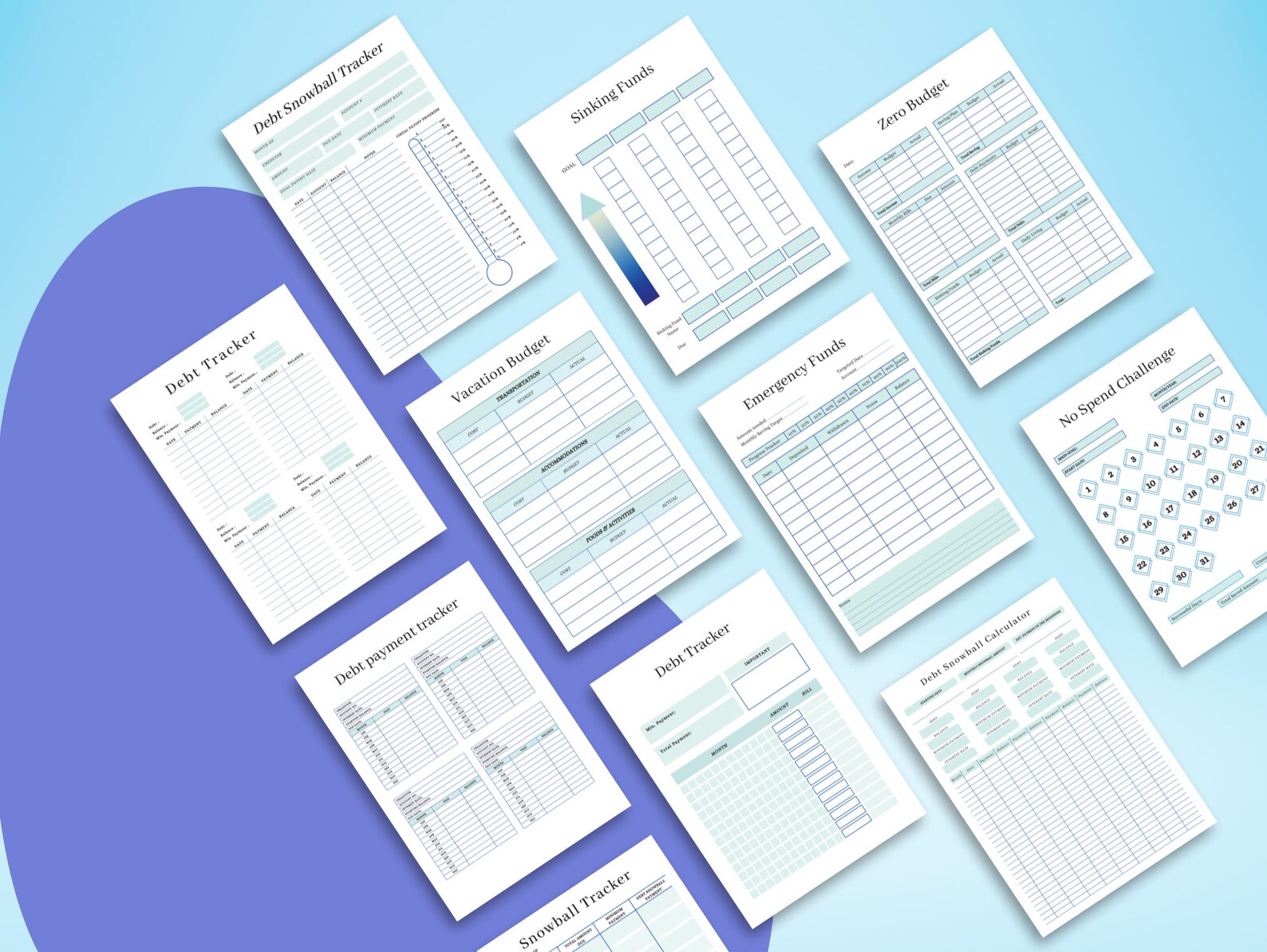 Budget Planner Printable Budget Binder Budget Planner - Etsy