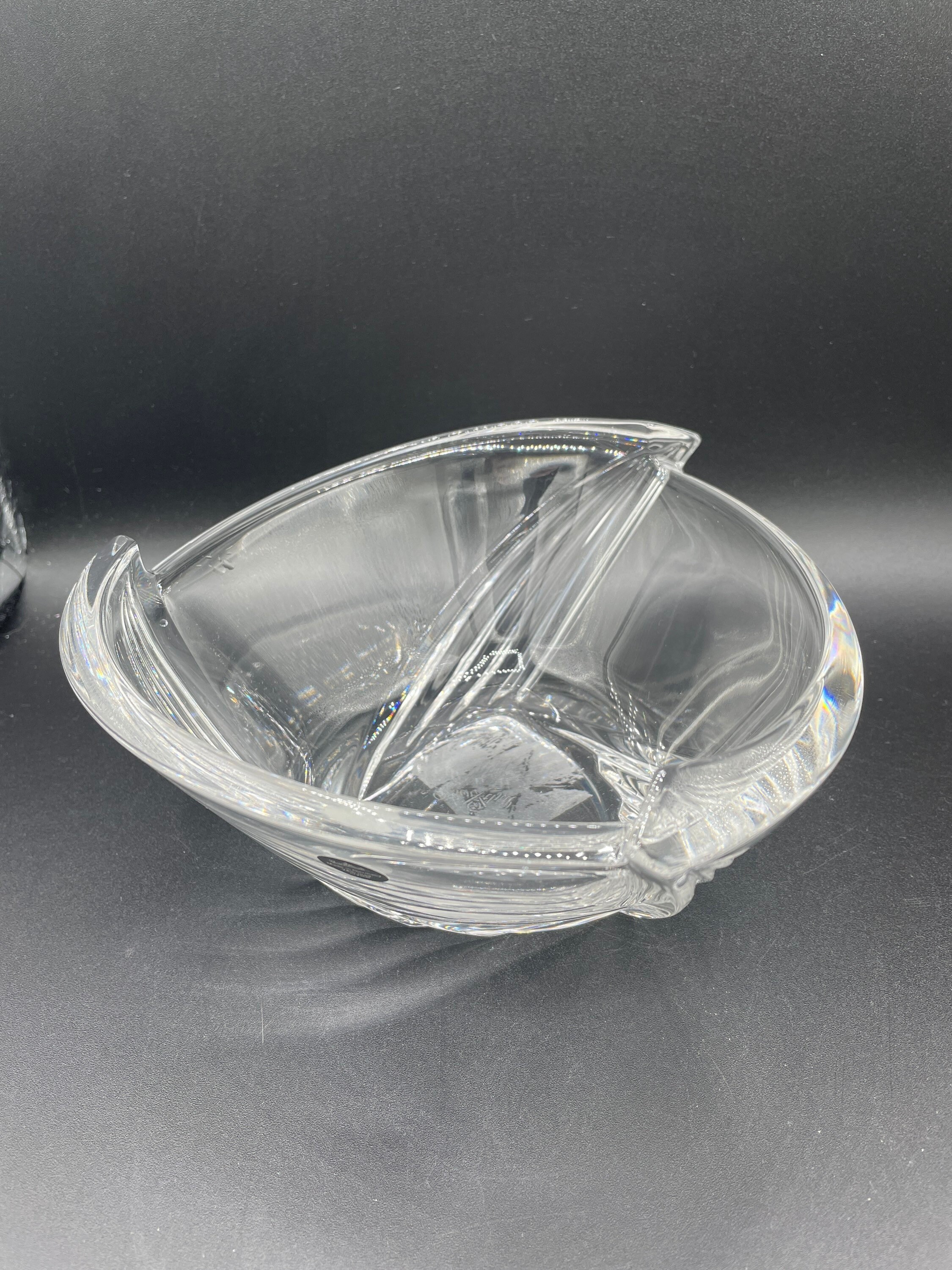 Rosenthal 24 Lead Crystal Bowl Etsy