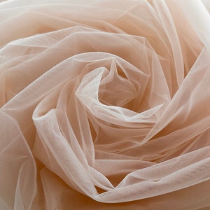 Blush Tulle roll,Baby Tulle Skirt,Mesh Tulle Fabric,DIY Tulle Fabric,Premium Soft Tulle,High Quality Fabric,Decoration Tulle Fabric,