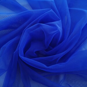 Soft Tulle Fabric,royal Blue Tulle,wedding Bridal Dress Veil Fabric