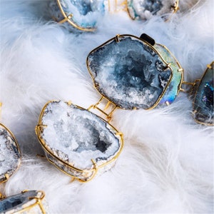 Angel Aurora Agate Geode Jewelry Box/ Wedding Ceremony Ring - Etsy