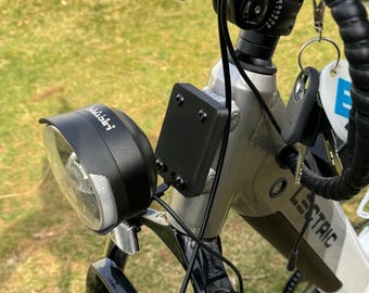 Lectric Ebikes XPeak / XPress (only) hidden Air Tag, SmarTag2. Tile Sticker, and Headlight  Relocation