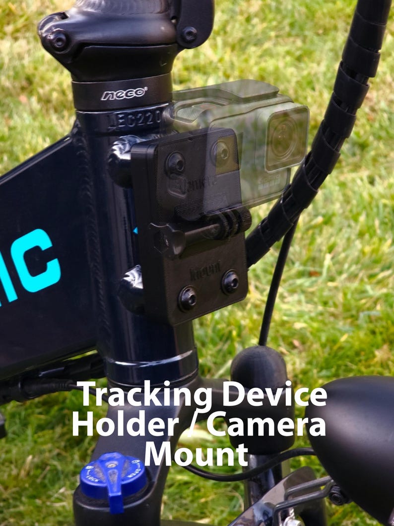 GoPro Camera Mount + Hidden Tracker Holder