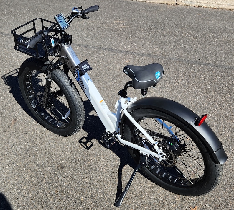 Lectric Ebikes XPeak Rear Tail Light Relocation Bracket image 5