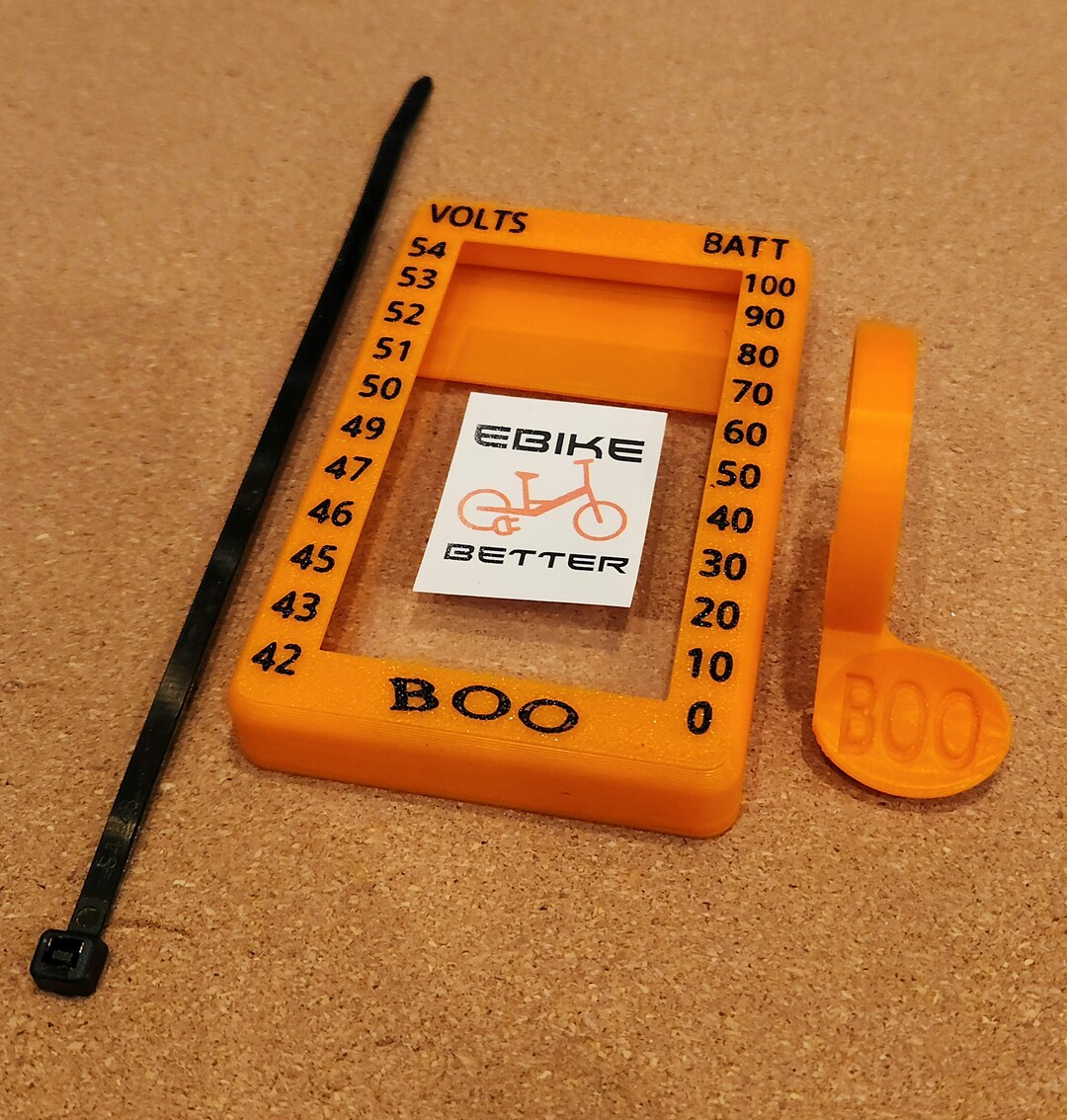 Lectric Ebike Display Cover / Thumb Throttle Battery/voltage Chart Fits