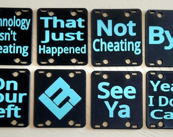 Lectric Ebikes - EBike License Plate - Funny Plaques - Fits All Lectric models