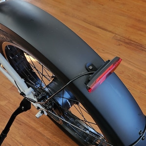 Lectric Ebikes XPeak Rear Tail Light Relocation Bracket image 1