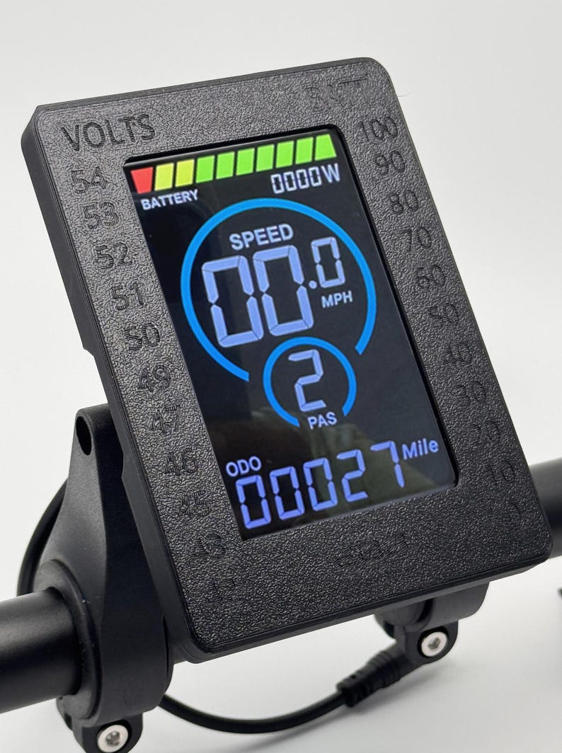 M7c Stealth Voltage Chart Display Cover