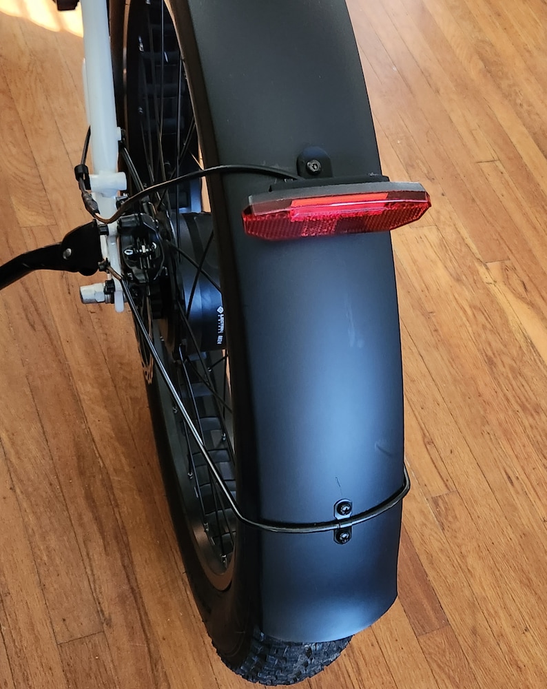 Lectric Ebikes XPeak Rear Tail Light Relocation Bracket image 8