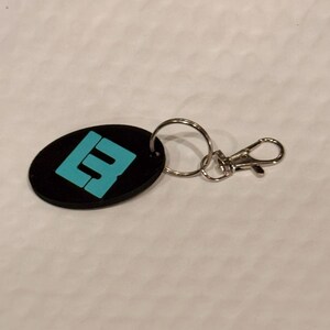 Lectric Key Tag - Teal on Black - Compatible with all Lectric Ebike models image 2