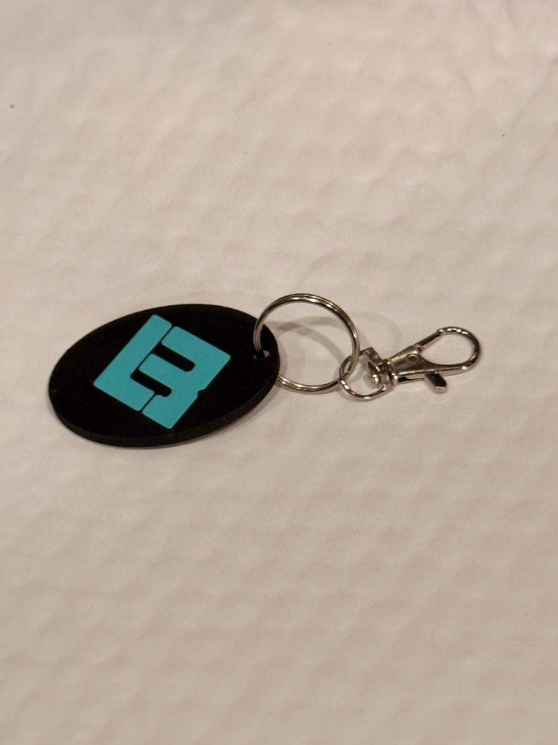 Lectric Key Tag - Teal on Black - Compatible with all Lectric Ebike models image 2