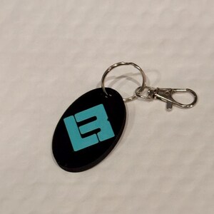 Lectric Key Tag - Teal on Black - Compatible with all Lectric Ebike models image 3