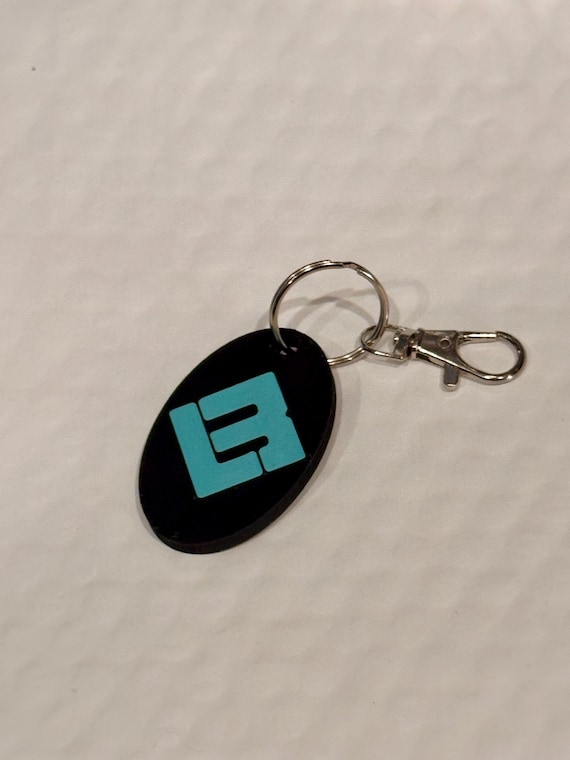 Lectric Key Tag – Teal on Black – XP4