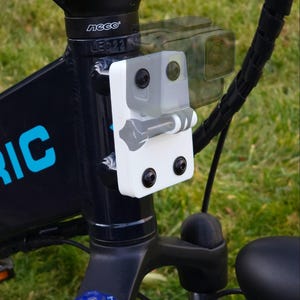 Lectric Ebike GoPro Camera Mount | Hidden AirTag/Tile/Smarttag2 Tracker image 4