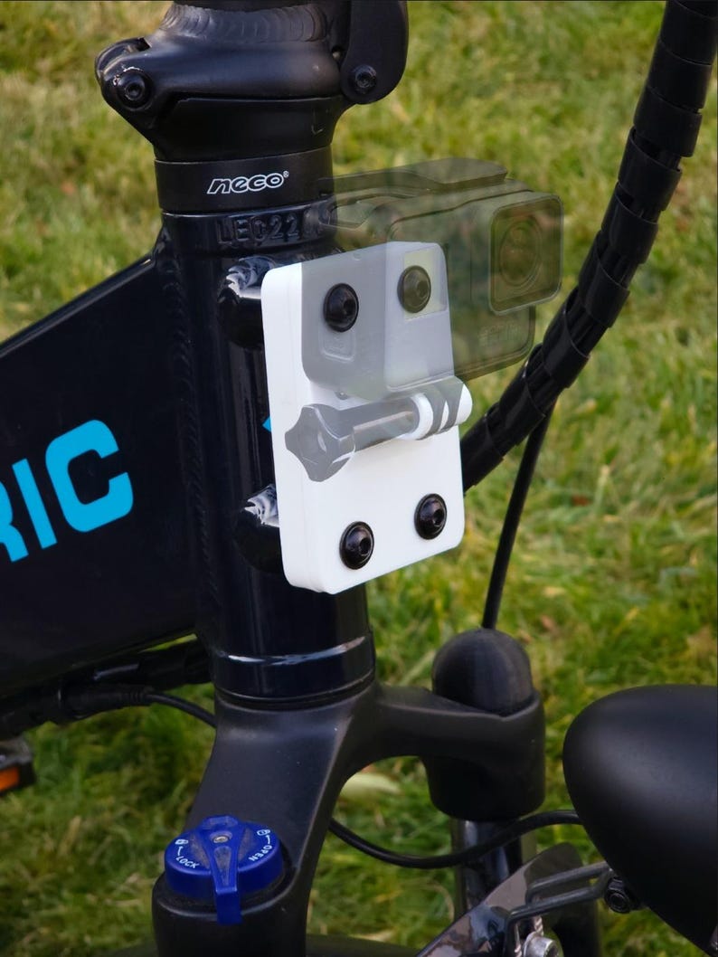 Lectric Ebike GoPro Camera Mount | Hidden AirTag/Tile/Smarttag2 Tracker image 4