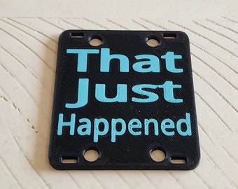 Unbranded Electric Bicycle / Scooter License Plate - 4x7 Inch
