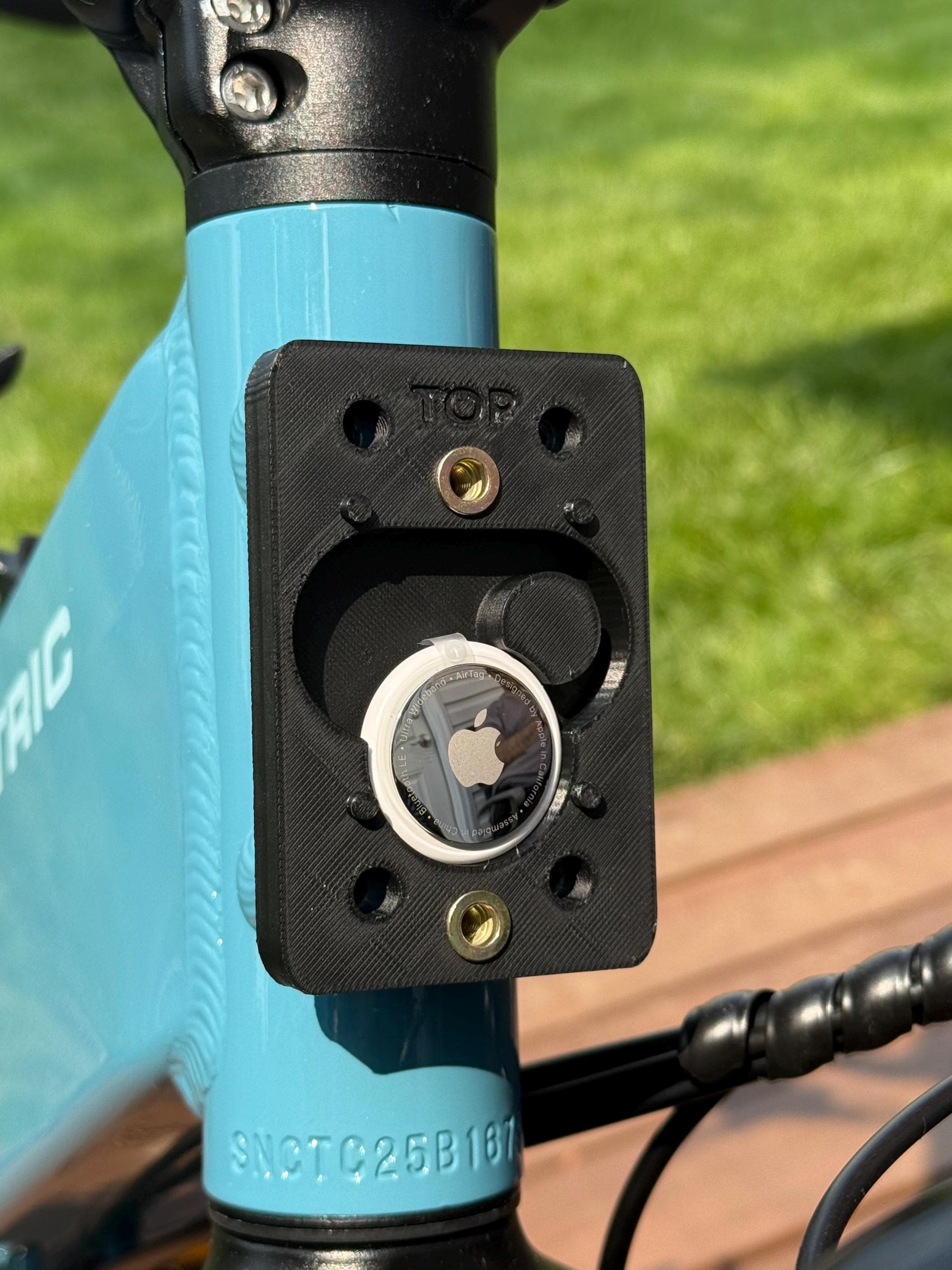 Stem Mounted Accessory Rail + Hidden Tracker Mount