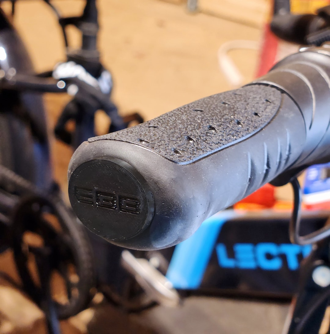 1 Inch Handle Bar End Cap for Bike Grips With Oval or Flat Grips Ebike