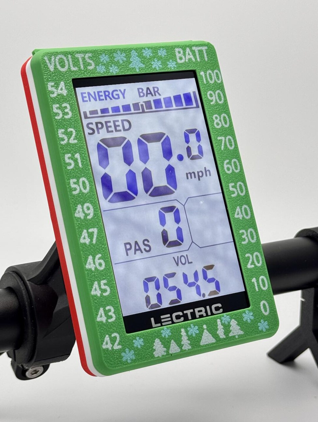 Lectric Ebike Display Cover Clear Shield and Battery/voltage Chart