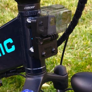 Lectric Ebike GoPro Camera Mount | Hidden AirTag/Tile/Smarttag2 Tracker image 3