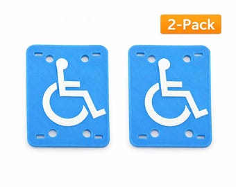 eBike Accessibility Indicator Placard (2-Pack) – Visibility & Awareness Symbol