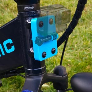 Lectric Ebike GoPro Camera Mount | Hidden AirTag/Tile/Smarttag2 Tracker image 5