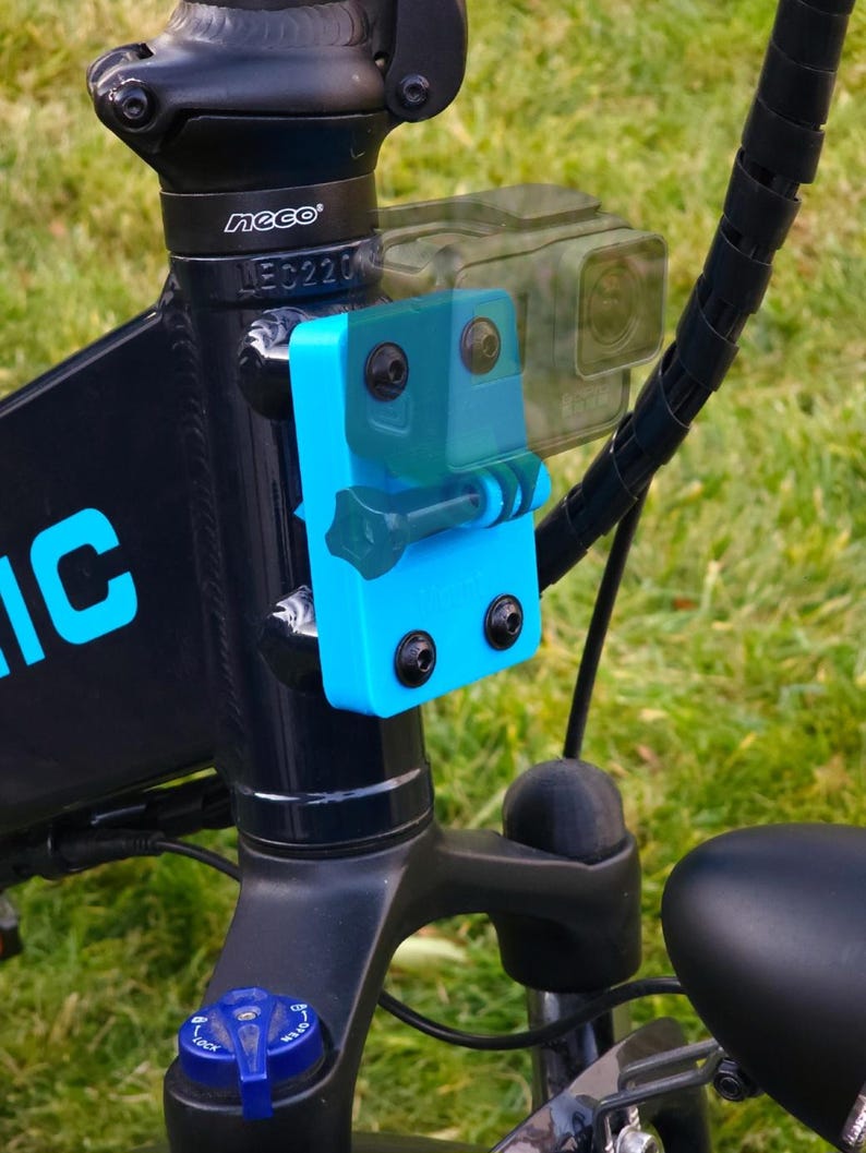 Lectric Ebike GoPro Camera Mount | Hidden AirTag/Tile/Smarttag2 Tracker image 5
