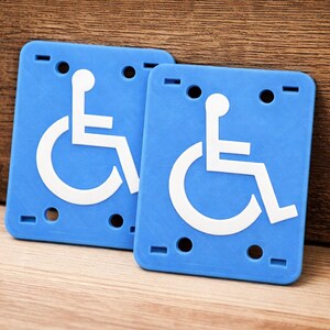 eBike Accessibility Indicator Placard (2-Pack) – Visibility & Awareness Symbol image 6