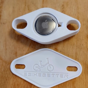 Lectric Ebike AirTag/Tile Versteckte Halterung: xPeak, xPedition - weiß