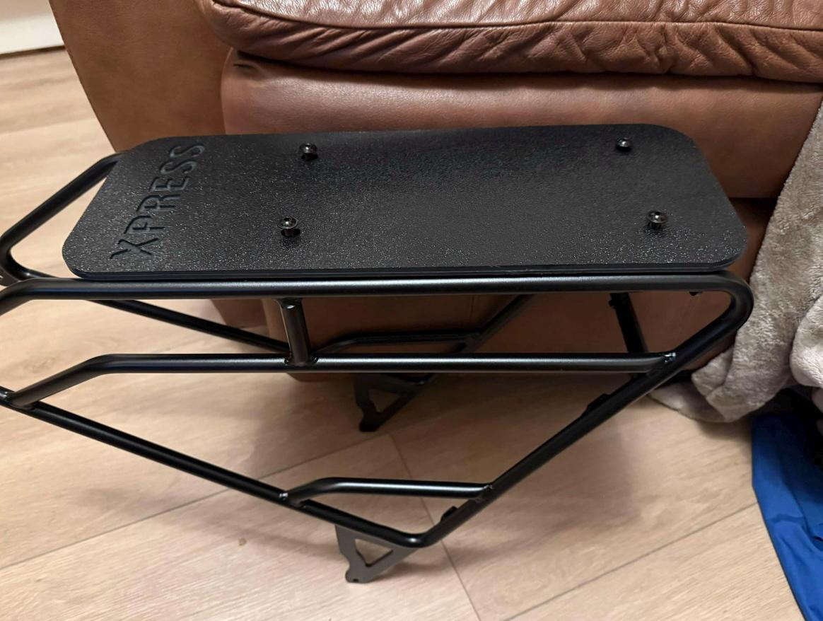 Lectric Ebikes Rear Carrier Cargo Deck - Compatible With Lectric Ebikes Xpress Models