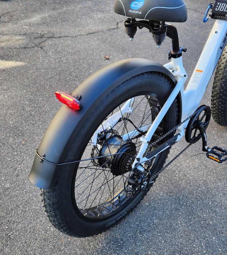 Lectric Ebikes XPeak Rear Tail Light Relocation Bracket image 2