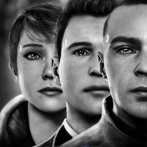 Kara, Markus and Connor- Detroit Become Human