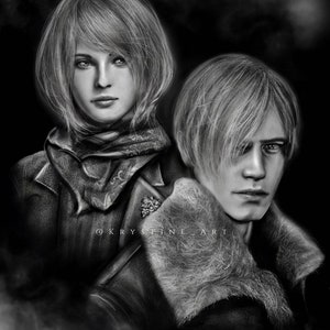 Leon Kennedy & Ashley - Resident Evil 4 Remake