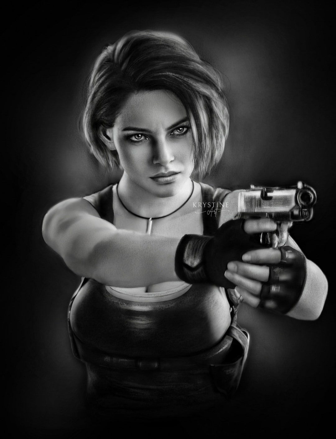 Jill Valentine - Resident Evil - Death Island - Etsy
