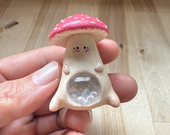 Whimsical Mushroom Shaker Fidget