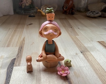 Zen Girl and Smol Friends