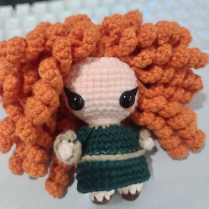 Merida  Brave inspired - PDF pattern [amigurumi doll] [Brave crochet] [Merida pattern] [DIY project] [cute project]