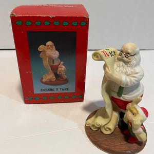 Santa Checking Twice - Etsy Canada