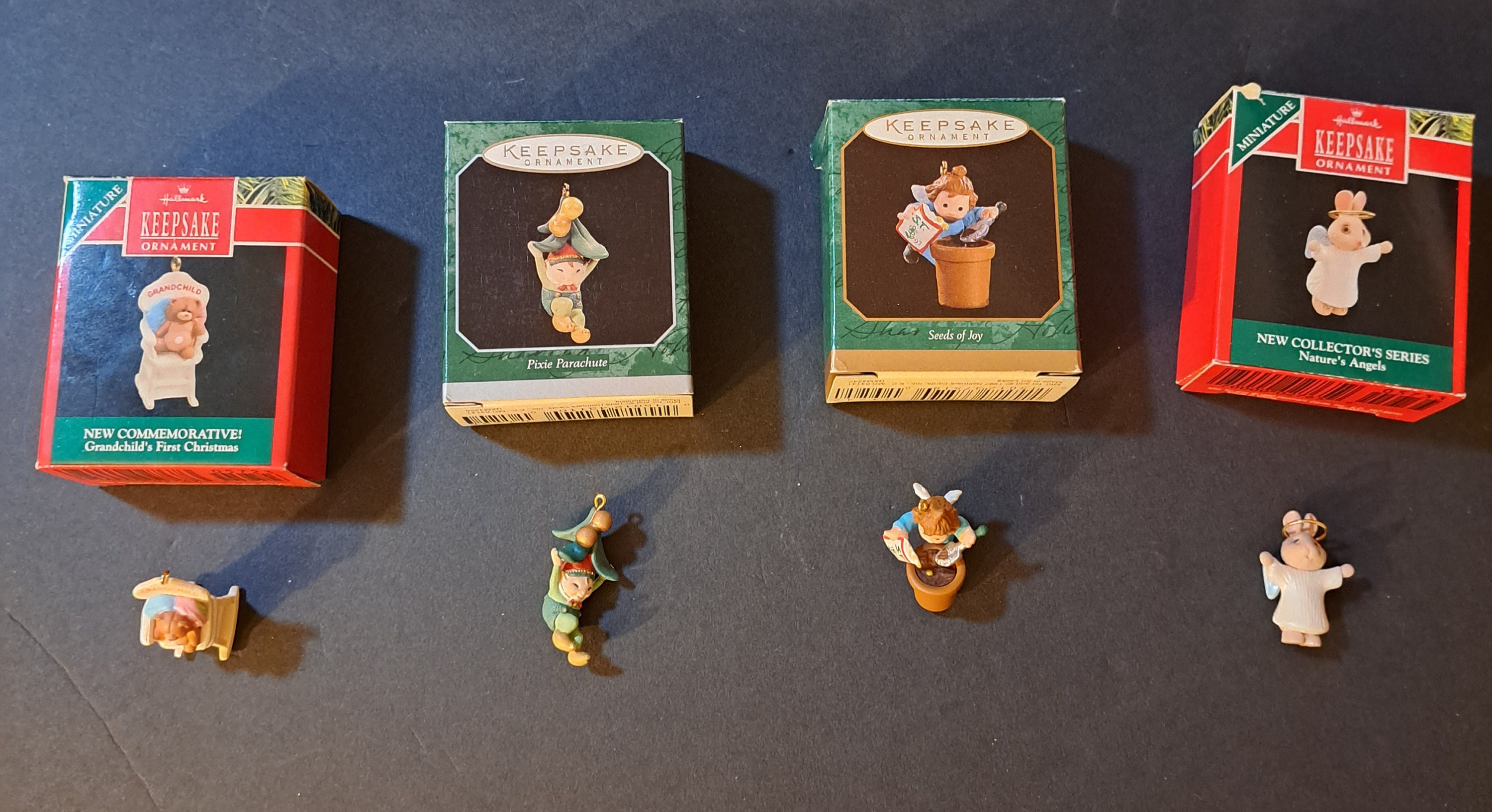 Vintage Hallmark Miniature Keepsake Ornament - Etsy