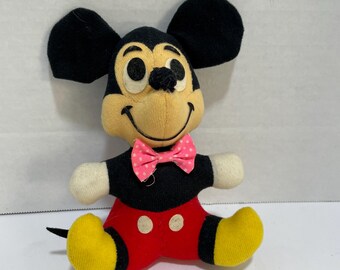 1977 Mickey Mouse plush