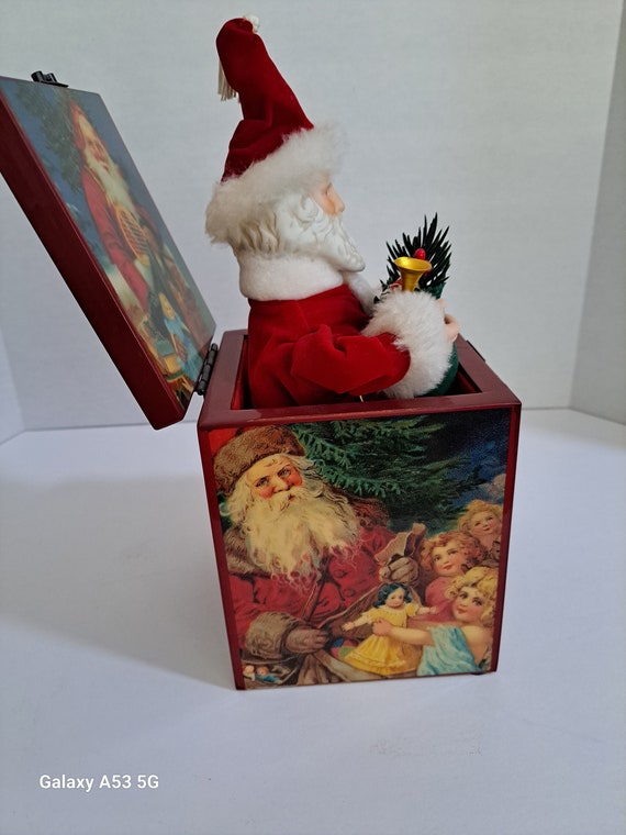 シャックシリーズ　クリスマス Christmas Jack in Box Music Box - Etsy