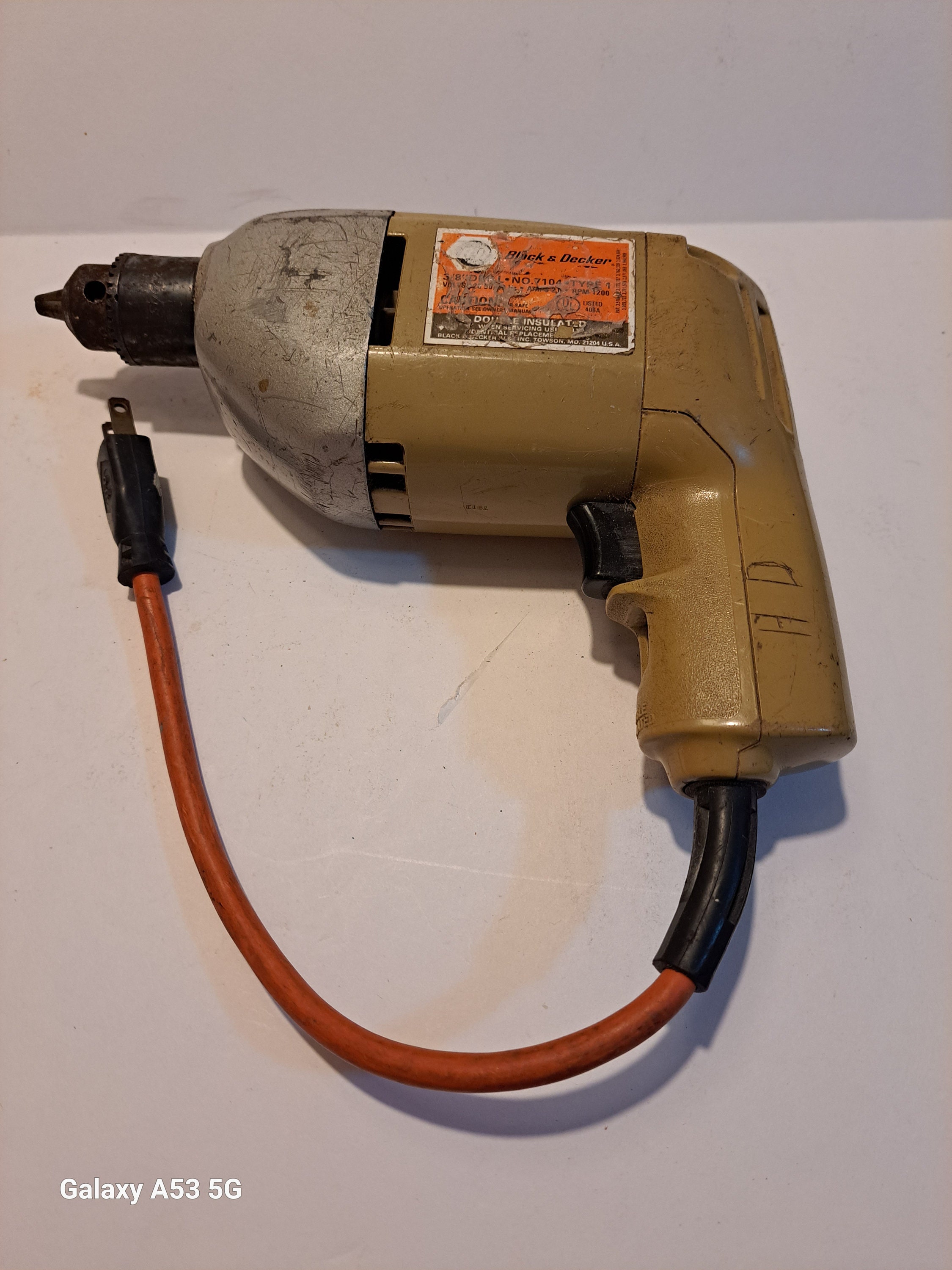 Vintage Black & Decker Drill Bit Sharpener attachment Model 79-800
