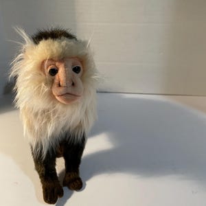 Vintage White Monkey - Etsy