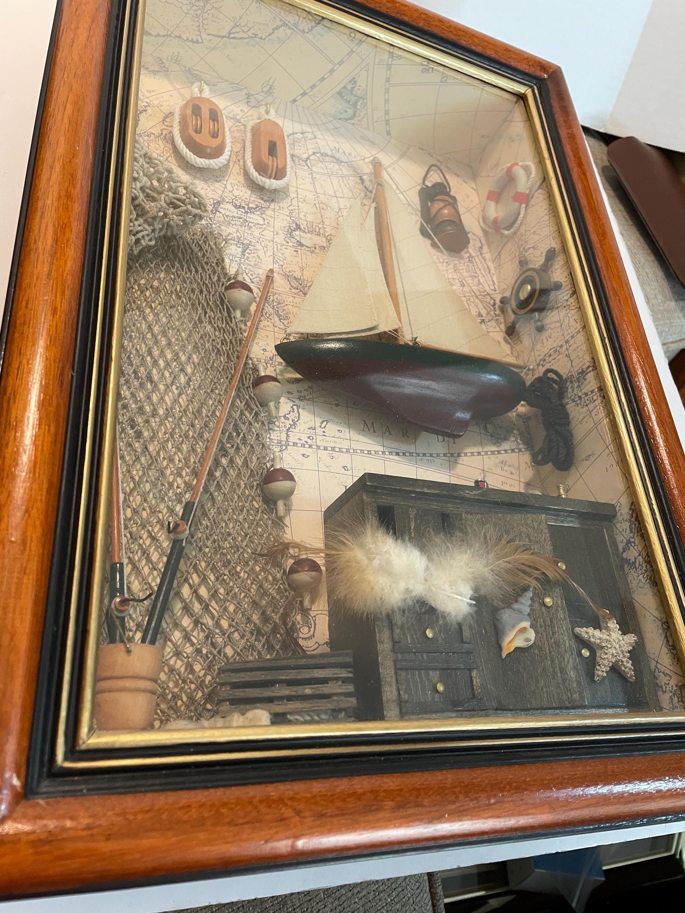 Nautical Shadow Box - Etsy