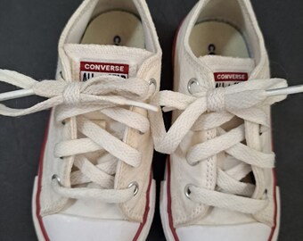 Toddler white Converse