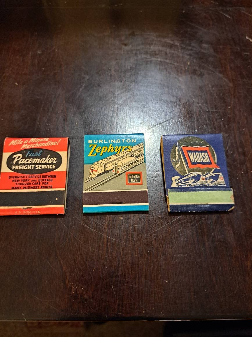 LOT OF 8 VTG Nickel Plate Road NY Chicago St Louis Railroad Matchbook  Covers NKP $30.63 - PicClick AU